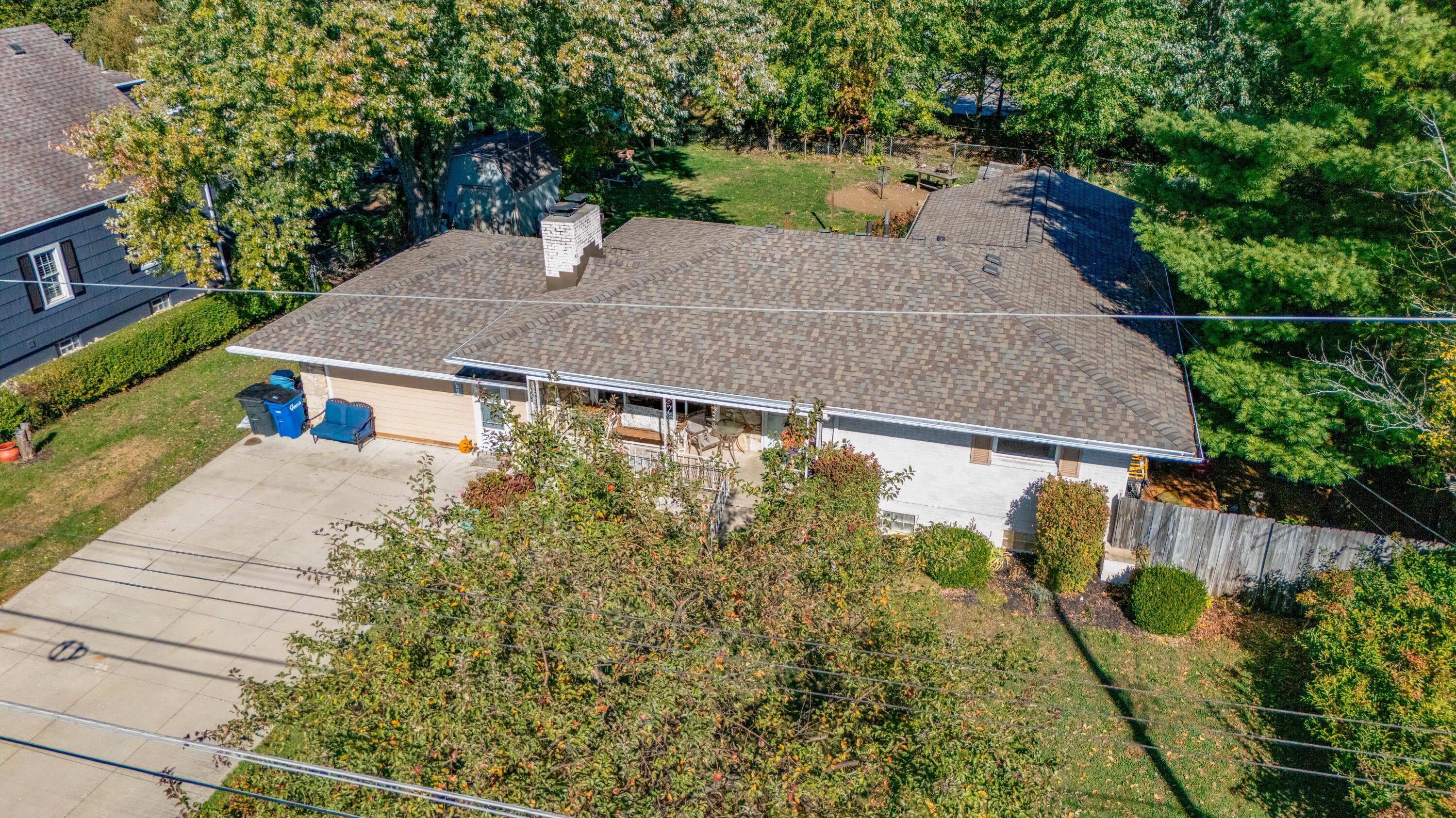 160 Moss Road Westerville, OH 43082 - Photo 37 of 39 Drone Front Yard 1