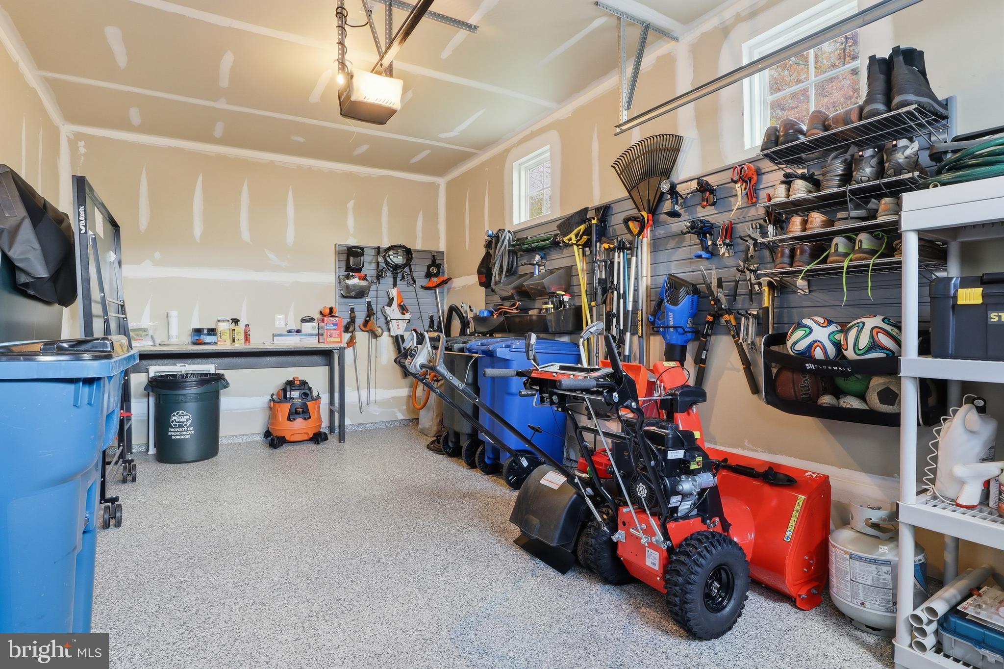 214 Hauer Terrace Spring Grove, PA 17362 - Photo 56 of 81 The One Car garage with Epoxy Floors