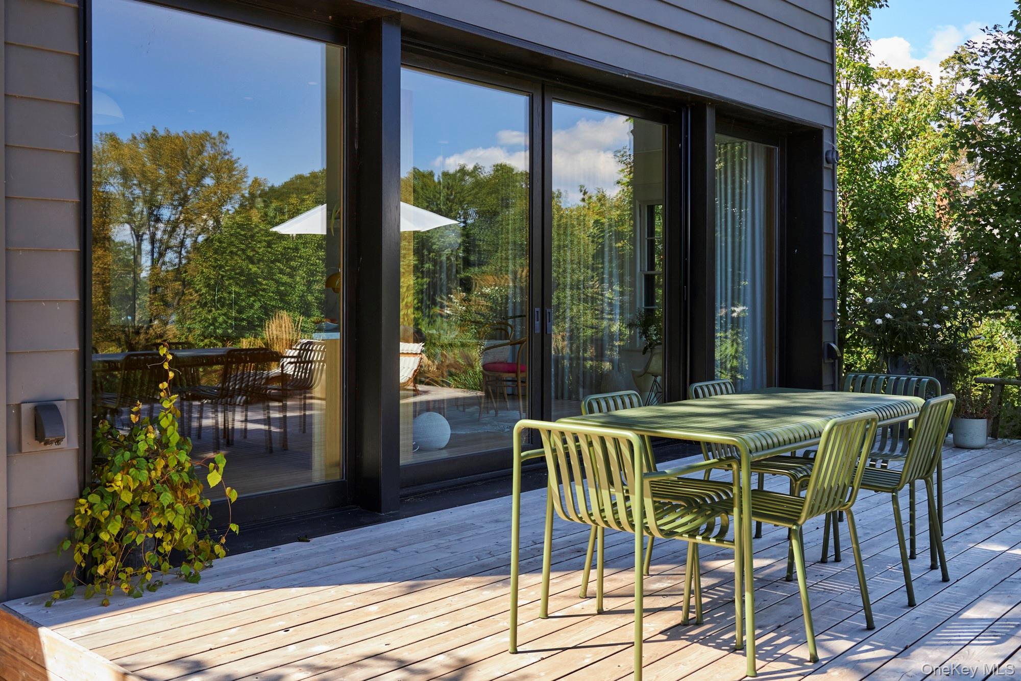 44 Main Street Germantown, NY 12526 - Photo 11 of 34 Deck with outdoor dining space