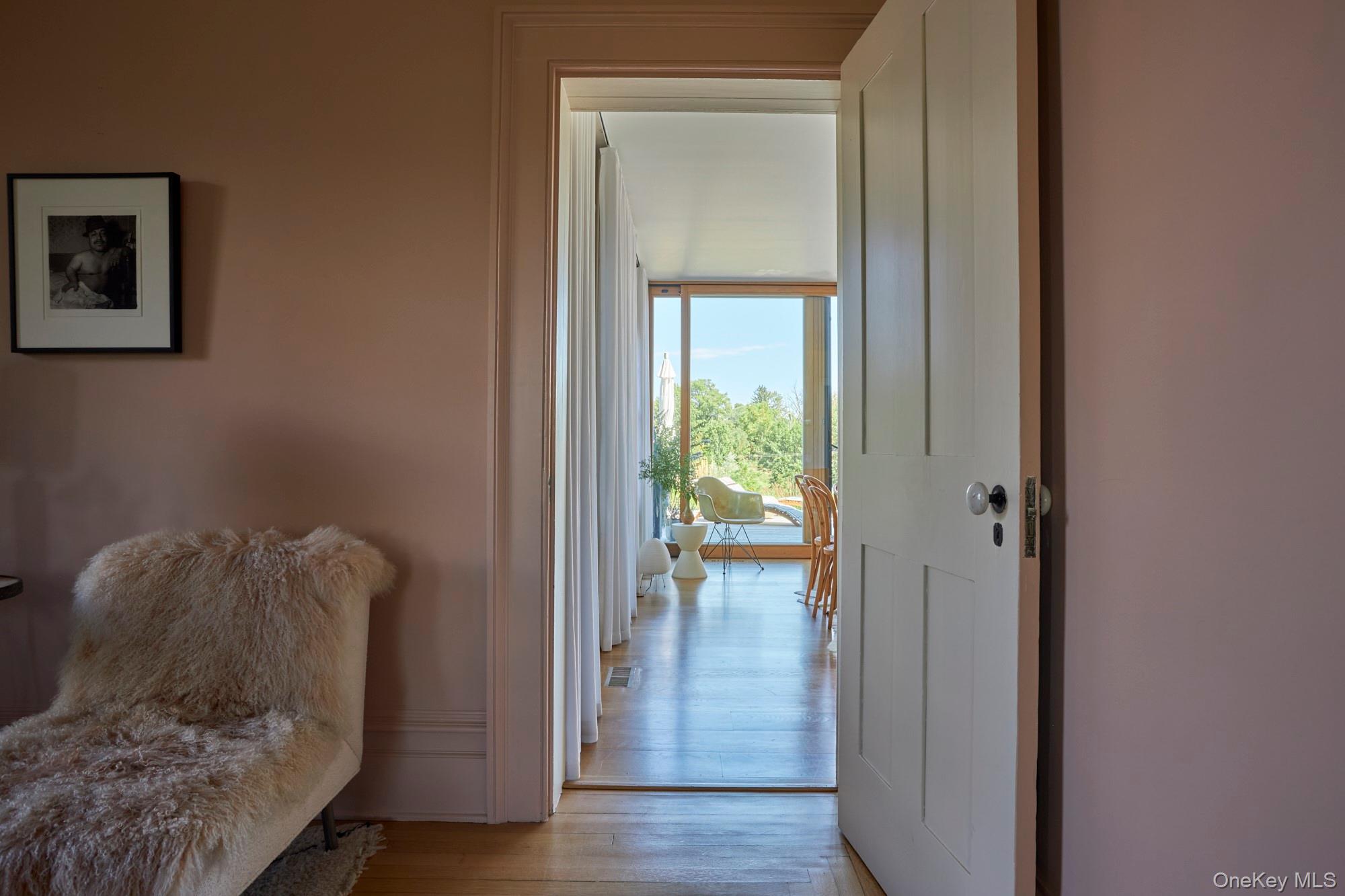 44 Main Street Germantown, NY 12526 - Photo 16 of 34 Hallway featuring light wood-type flooring