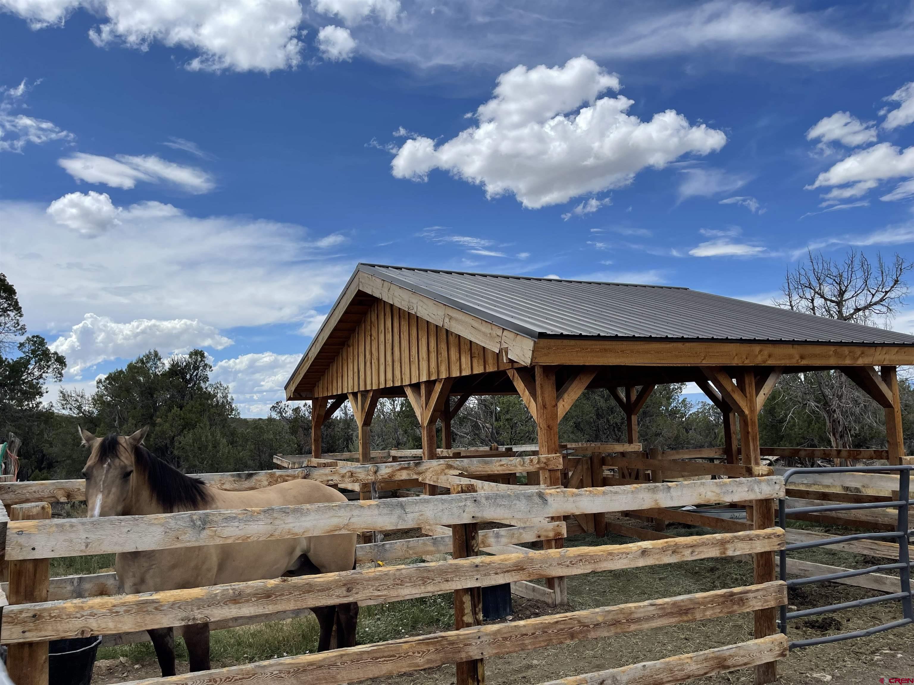 78114 Basalt Road Crawford, CO 81415 - Photo 26 of 35 a view of house with yard and sitting area