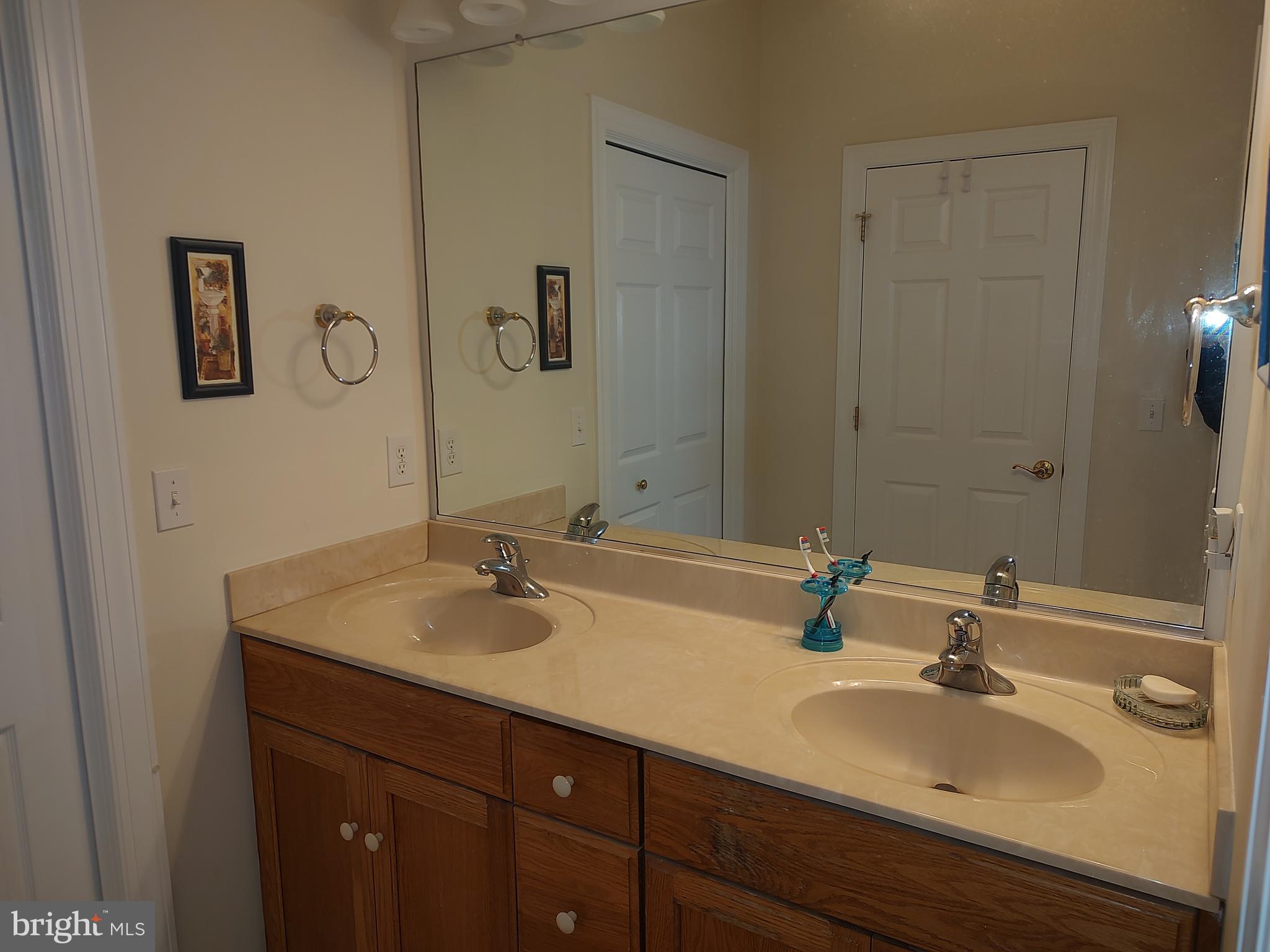 2 Castleberry Lane Georgetown, DE 19947 - Photo 29 of 46 a bathroom with a sink and a mirror