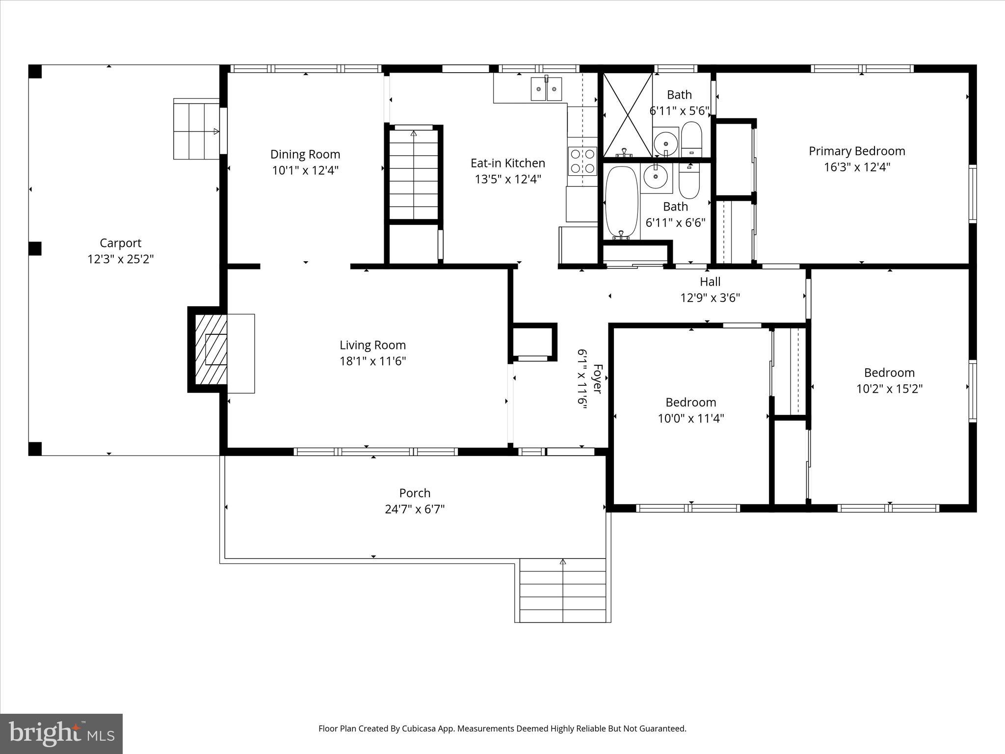 5811 Kirby Road Clinton, MD 20735 - Photo 43 of 43 Main Level Floor Plan