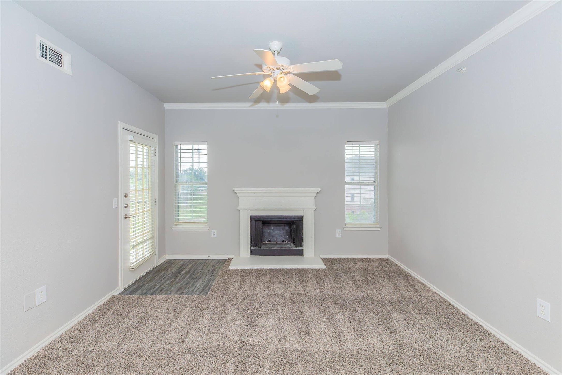 400 East Cypress Creek Road Cedar Park, TX 78613 - Photo 8 of 12 a view of an empty room with window and fire place