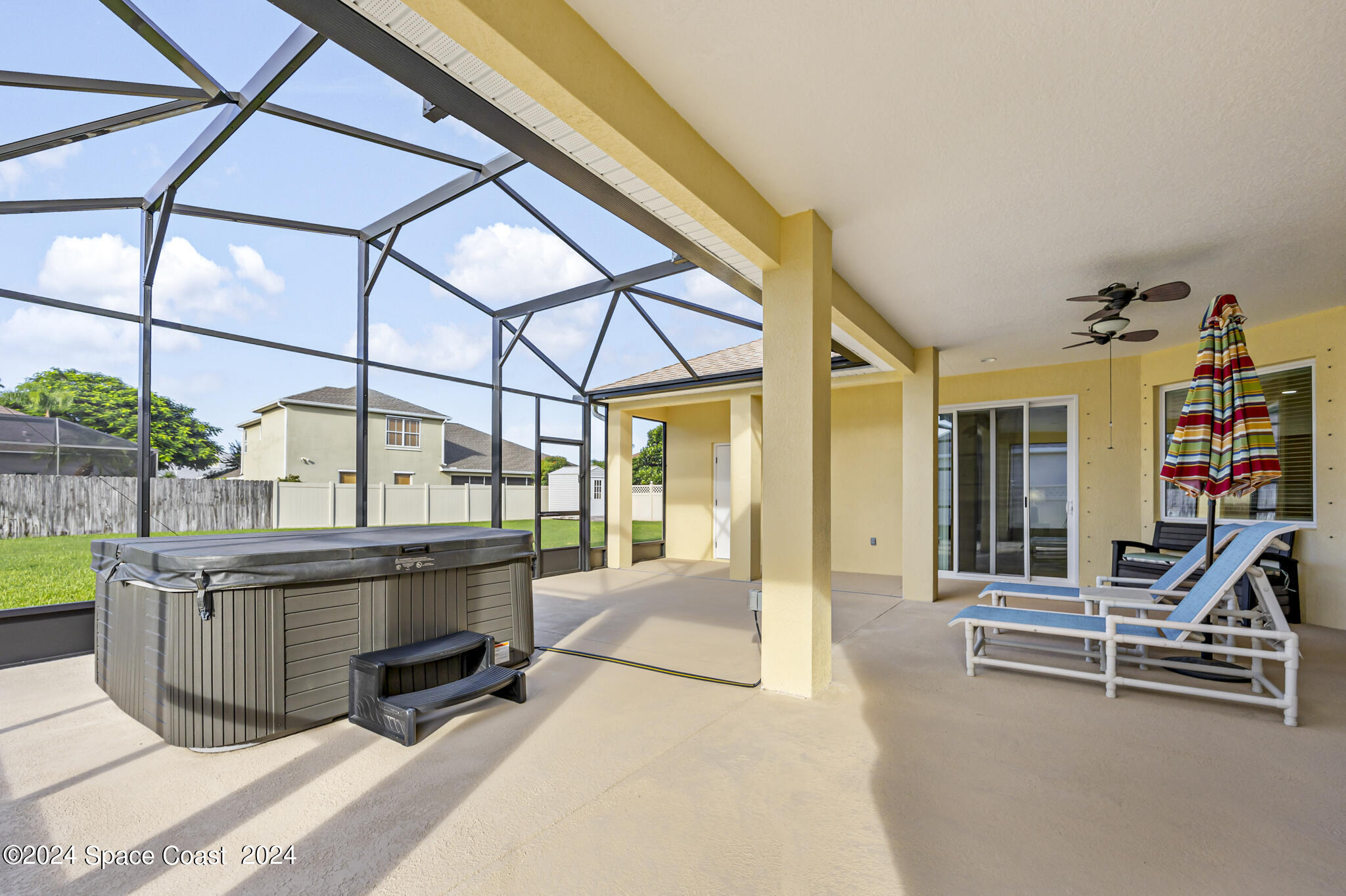 572 Glenbrook Circle Rockledge, FL 32955 - Photo 33 of 35 a view of a house with sitting area