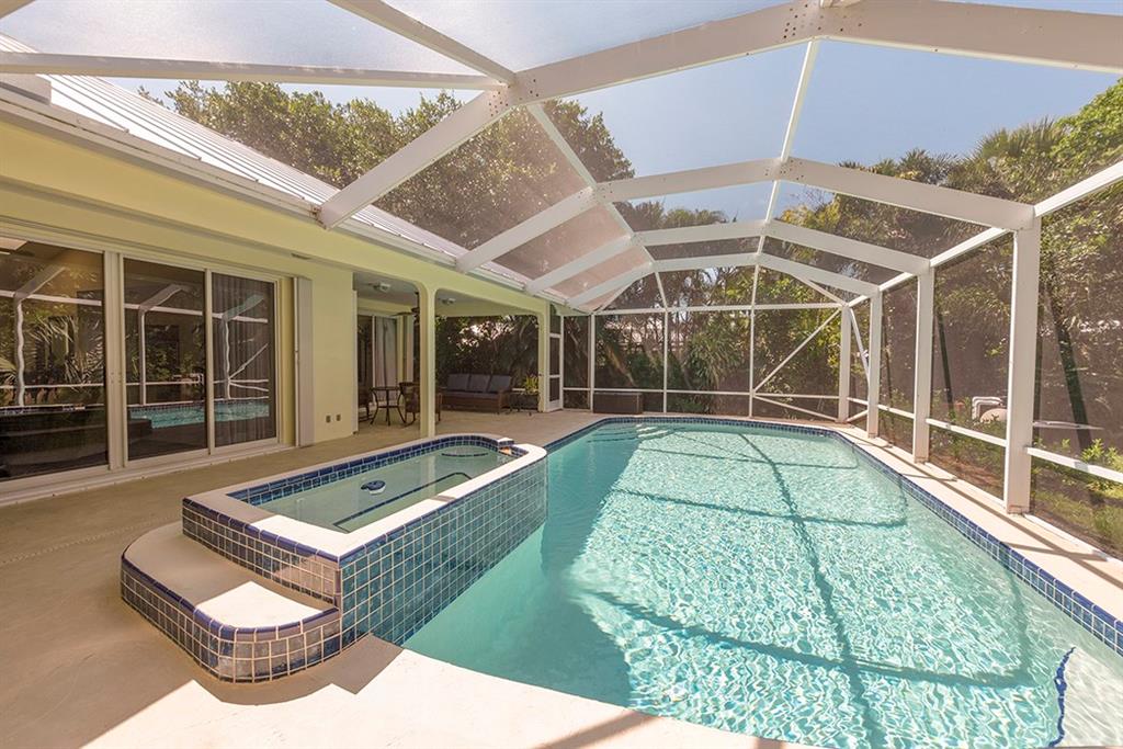 107 South Sewalls Point Road Stuart, FL 34996 - Photo 53 of 57 a view of a backyard with porch and patio