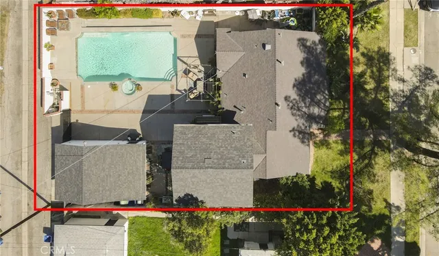 a view of city and mountain