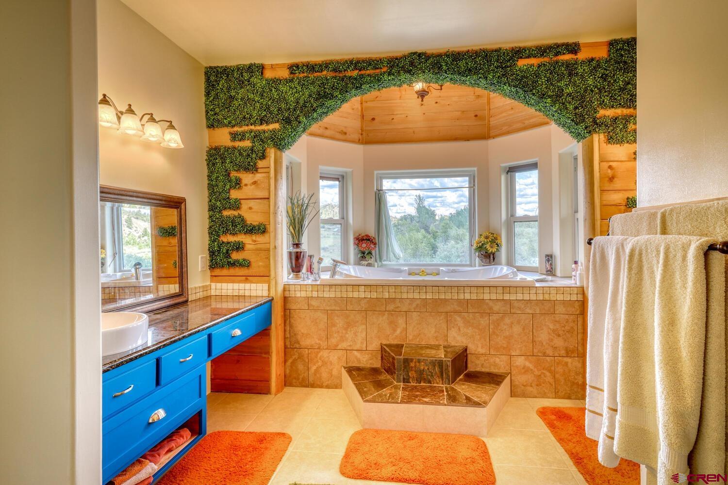 228 Estates Circle Road Pagosa Springs, CO 81147 - Photo 21 of 35 a view of living room with a large window