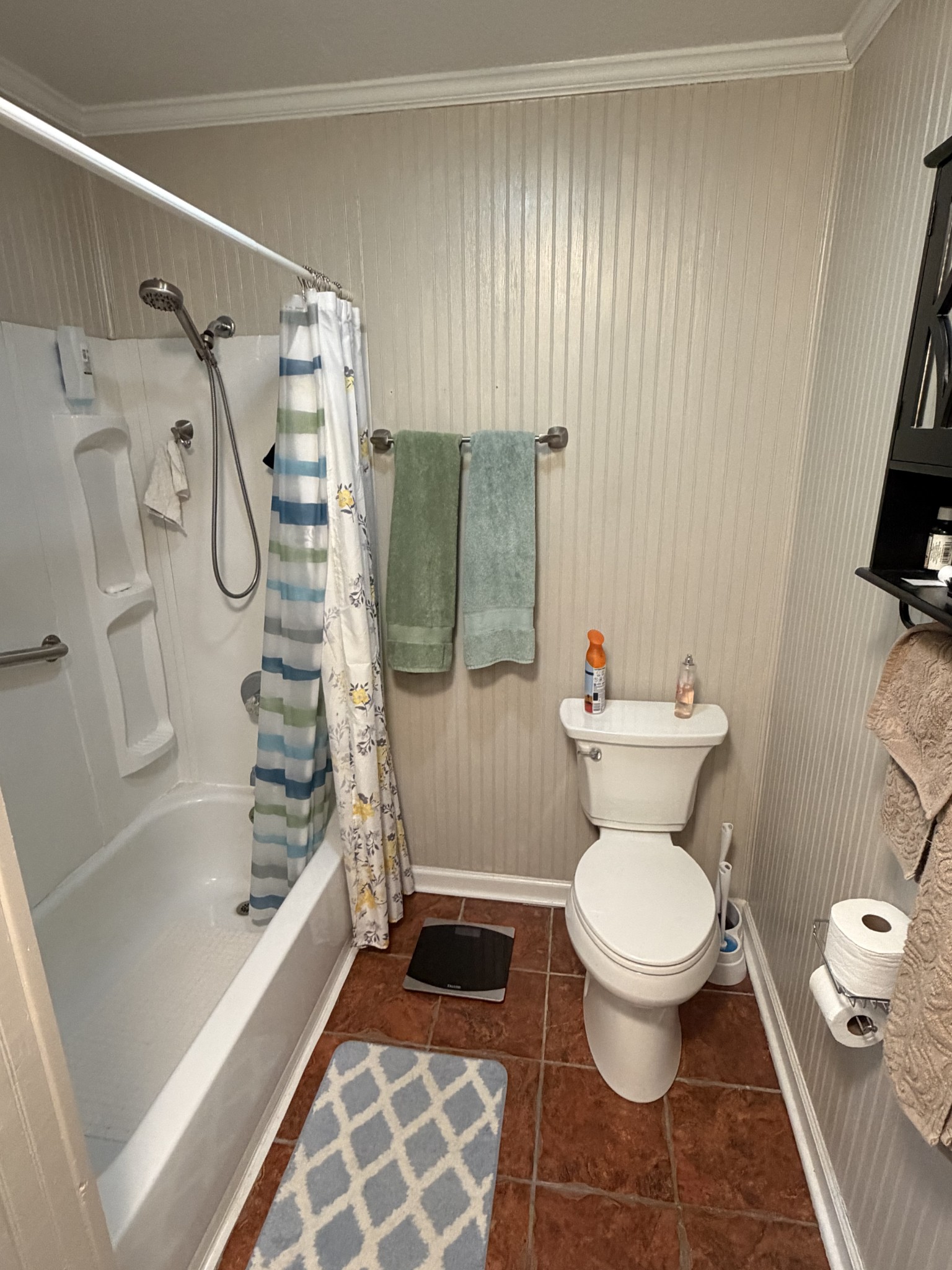 8 Mattox Road Lawrenceburg, TN 38464 - Photo 24 of 38 a bathroom with a toilet and a shower