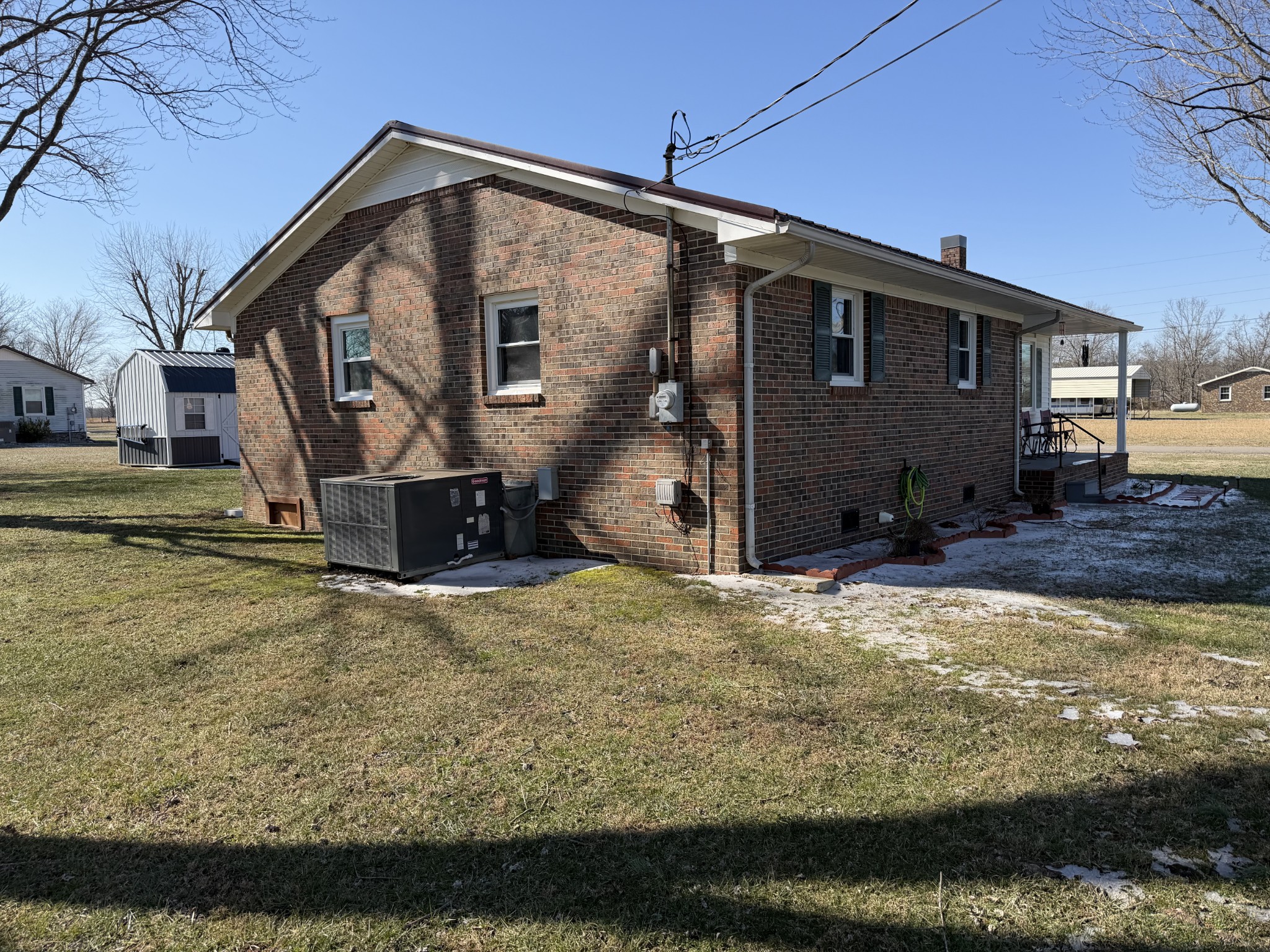 8 Mattox Road Lawrenceburg, TN 38464 - Photo 25 of 38 a front view of a house with a yard