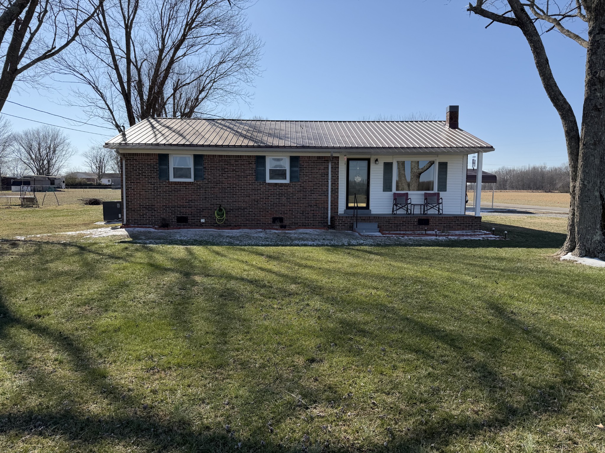 8 Mattox Road Lawrenceburg, TN 38464 - Photo 35 of 38 a front view of a house with a yard