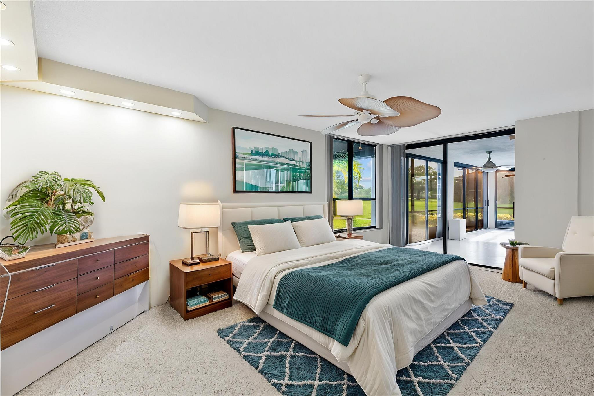 7580 Regency Lakes Drive, Unit 101 Boca Raton, FL 33433 - Photo 21 of 35 Virtually Staged Primary bedroom photo