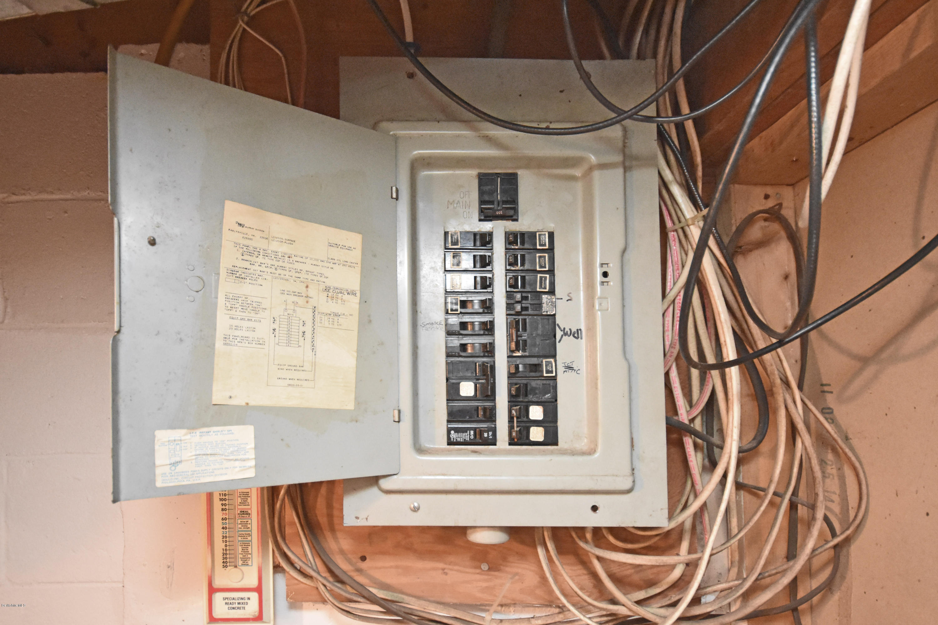 17 Raymond Road Peru, MA 01235 - Photo 40 of 57 Electrical Panel