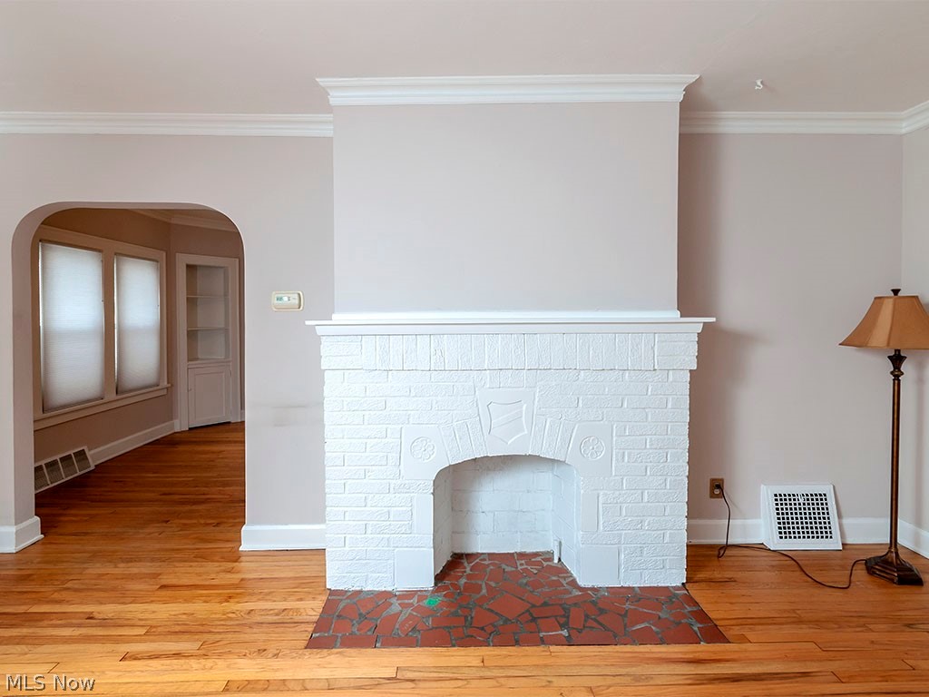4570 East Berwald Road Cleveland, OH 44121 - Photo 7 of 20 Another view of the decorative fireplace.