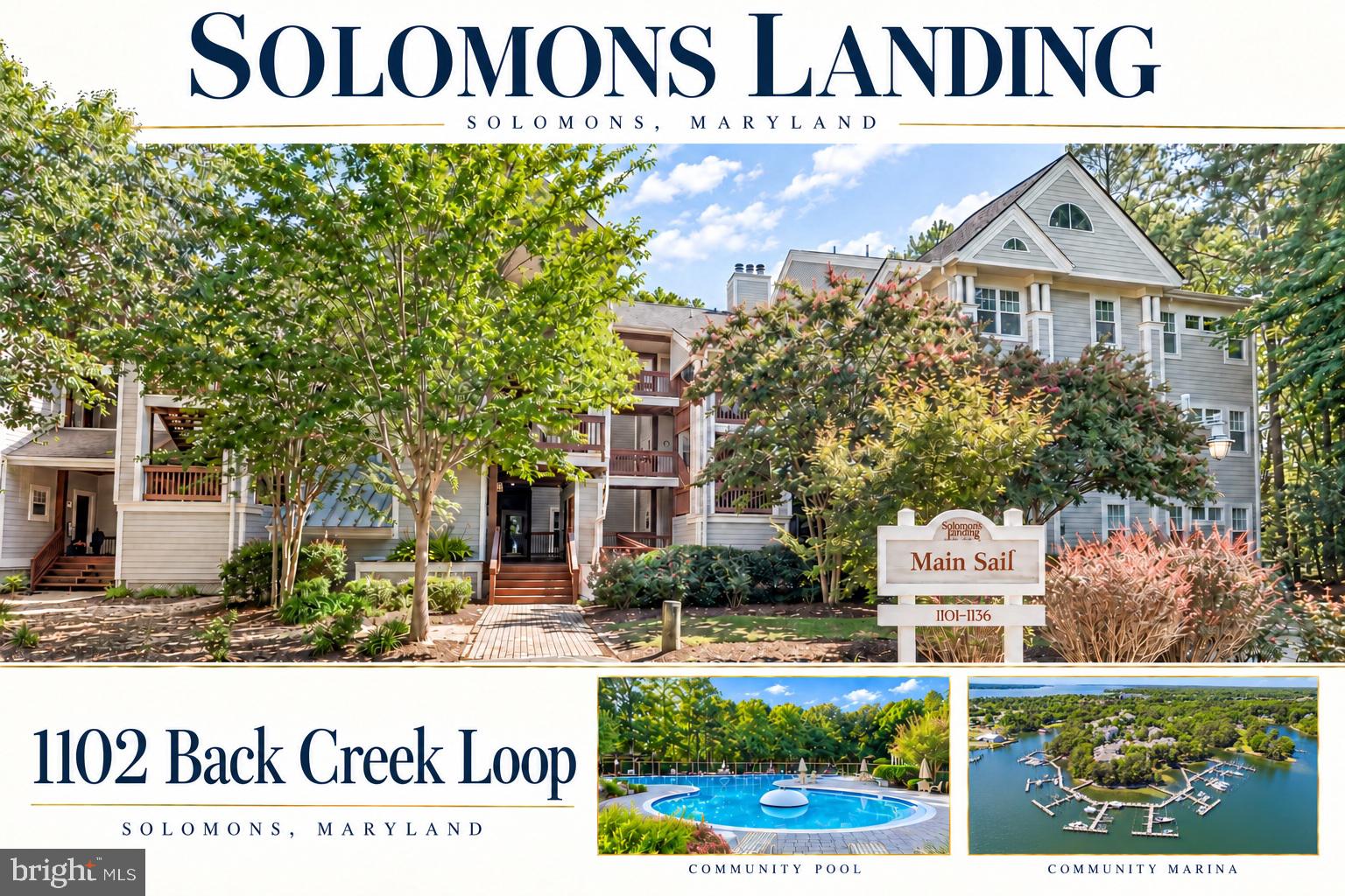 1102 Back Creek Loop, Unit 1102 Solomons, MD 20688 - Photo 1 of 42 Gallery Image 1