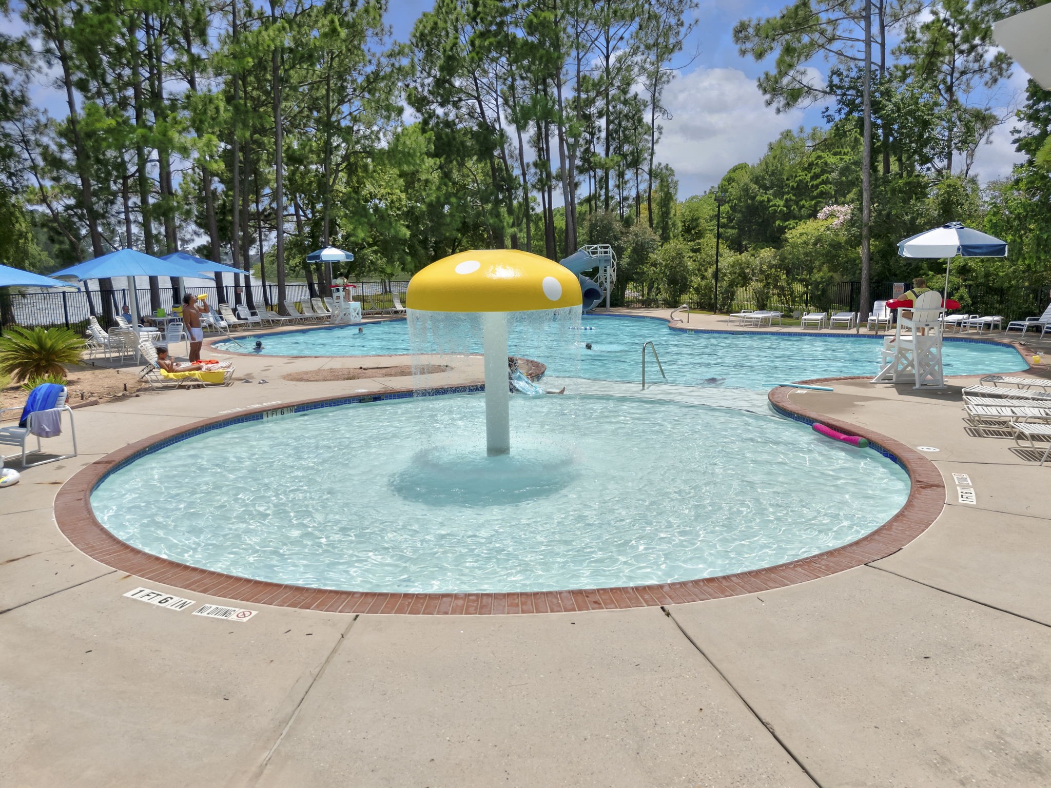 6643 Knollbridge Lane Spring, TX 77379 - Photo 36 of 50 You will enjoy so many outdoor amenities including a kiddie pool for the little ones!