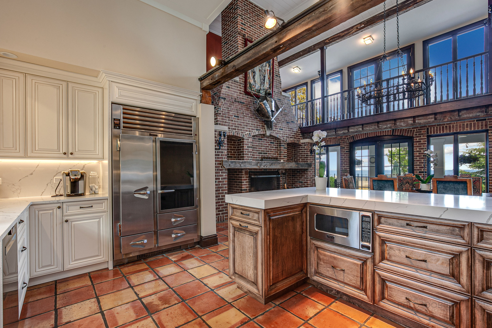 670 Arden Shore Road Lake Bluff, IL 60044 - Photo 11 of 56 a kitchen with stainless steel appliances granite countertop a refrigerator and cabinets
