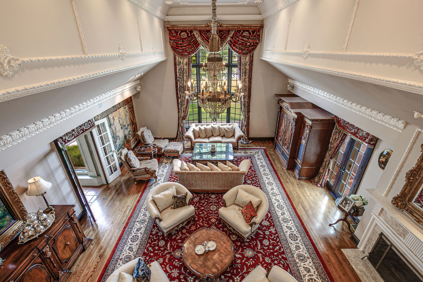 670 Arden Shore Road Lake Bluff, IL 60044 - Photo 6 of 56 a view of a livingroom with furniture window and wooden floor