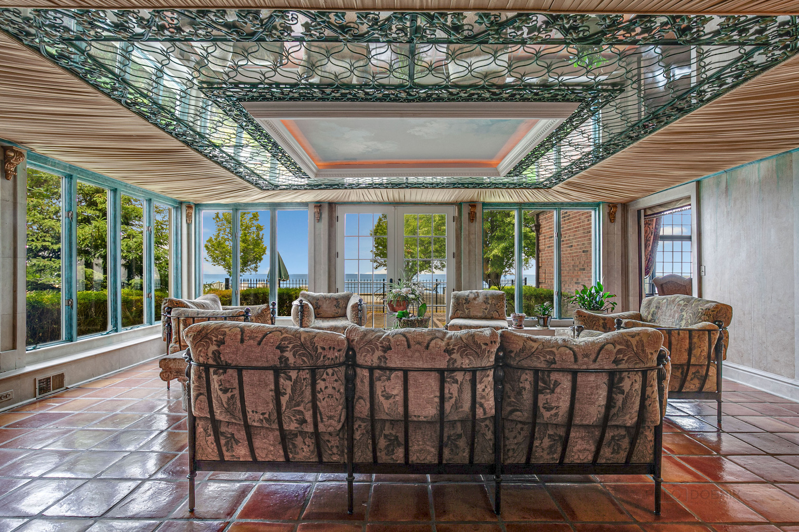 670 Arden Shore Road Lake Bluff, IL 60044 - Photo 8 of 56 a view of a dining room with furniture window and outside view