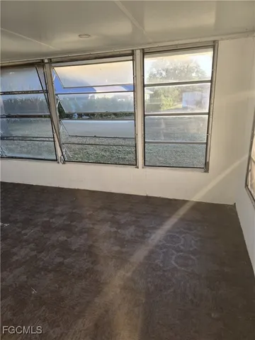 a view of empty room