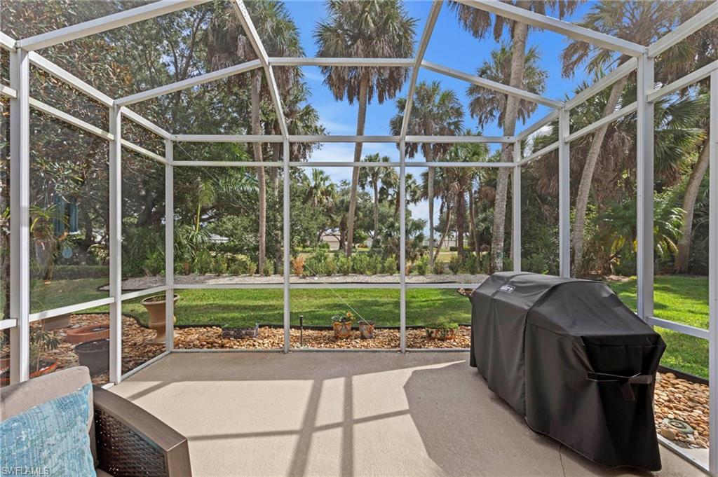 20741 Rivers Ford Estero, FL 33928 - Photo 28 of 50 a view of a house with backyard and porch