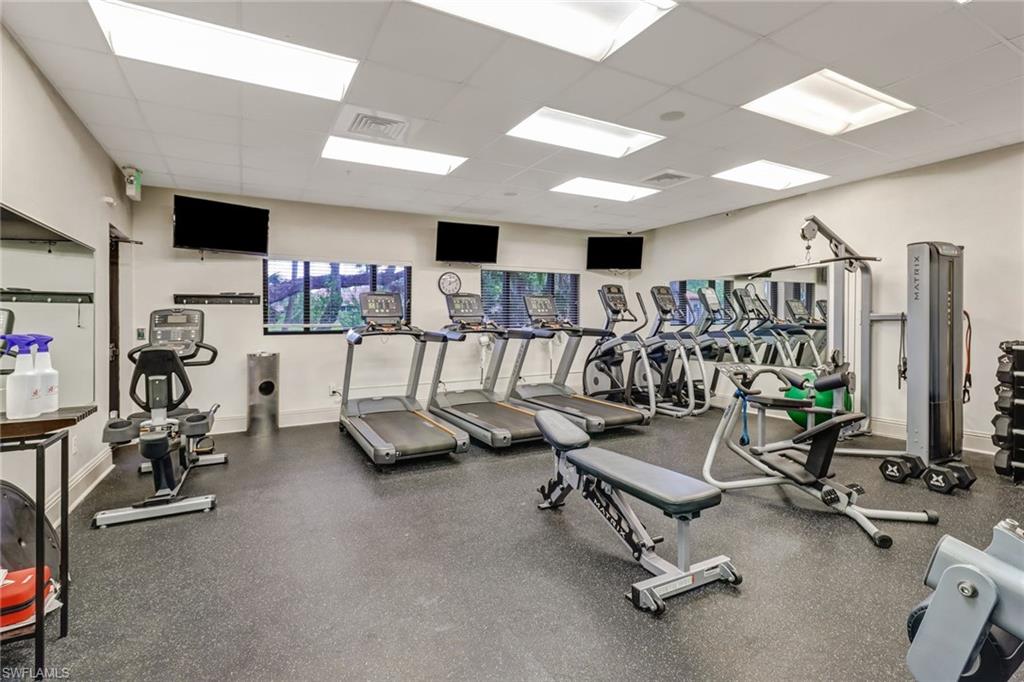 20741 Rivers Ford Estero, FL 33928 - Photo 45 of 50 a view of a room with gym equipment