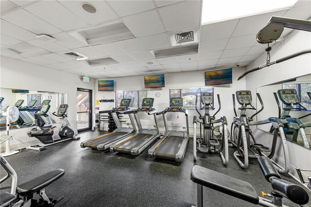 20741 Rivers Ford Estero, FL 33928 - Photo 46 of 50 a view of a room with gym equipment