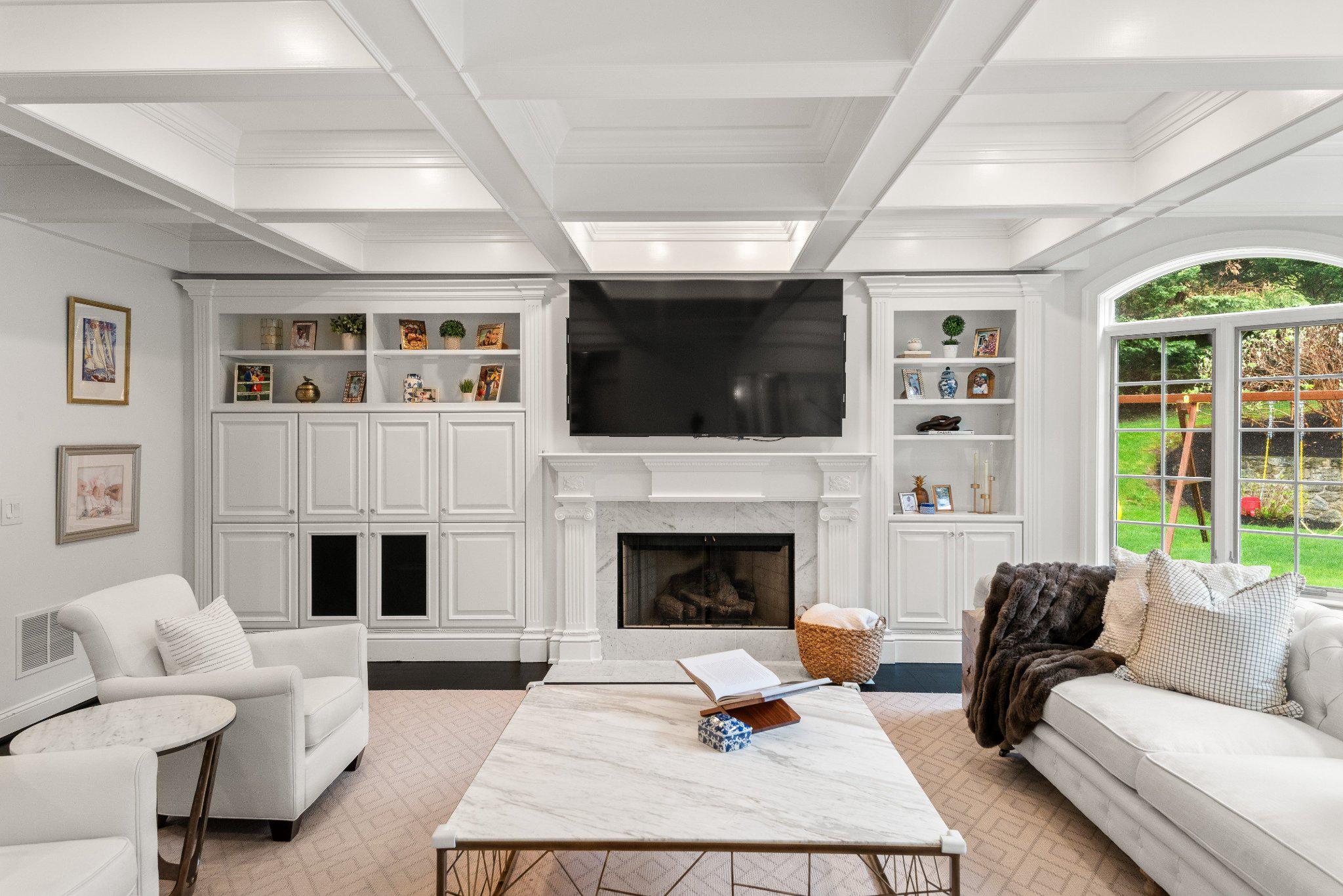 952 Lafayette Road Bryn Mawr, PA 19010 - Photo 13 of 87 Magnificent woodwork built-ins bookcases