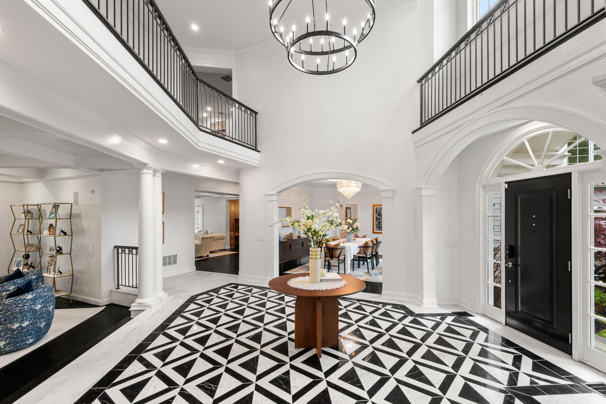 952 Lafayette Road Bryn Mawr, PA 19010 - Photo 28 of 87 A glimpse from the foyer to the dining room