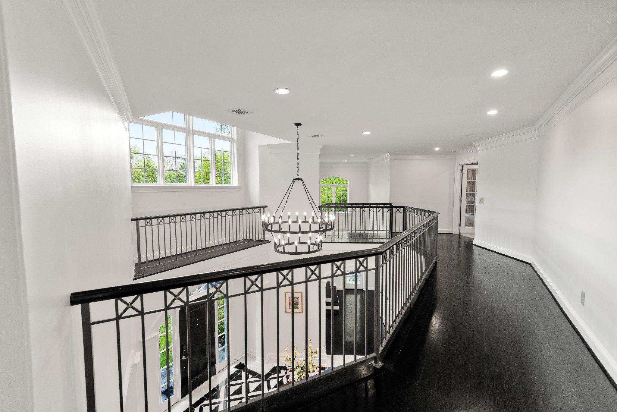 952 Lafayette Road Bryn Mawr, PA 19010 - Photo 46 of 87 2nd Floor Hallway overlooks Stunning Foyer