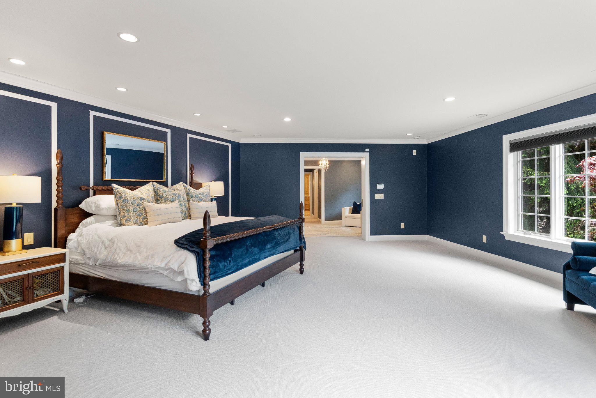 952 Lafayette Road Bryn Mawr, PA 19010 - Photo 49 of 87 Elegant blue-hued master retreat.