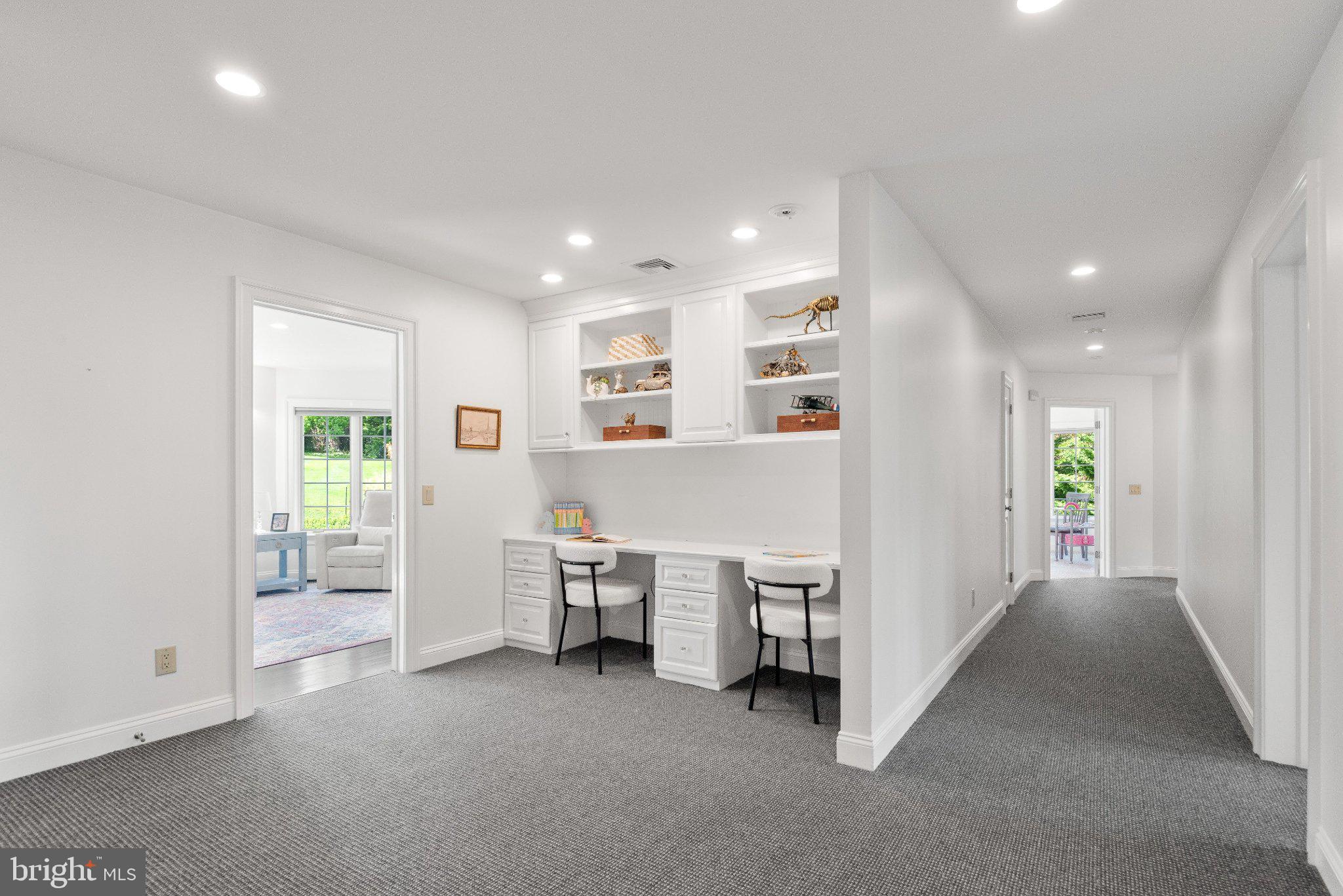 952 Lafayette Road Bryn Mawr, PA 19010 - Photo 58 of 87 Bright and inviting hallway workspace.