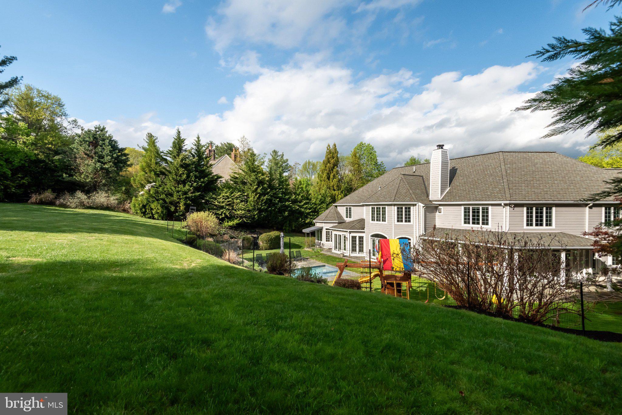 952 Lafayette Road Bryn Mawr, PA 19010 - Photo 80 of 87 Serene backyard oasis with lush greenery.