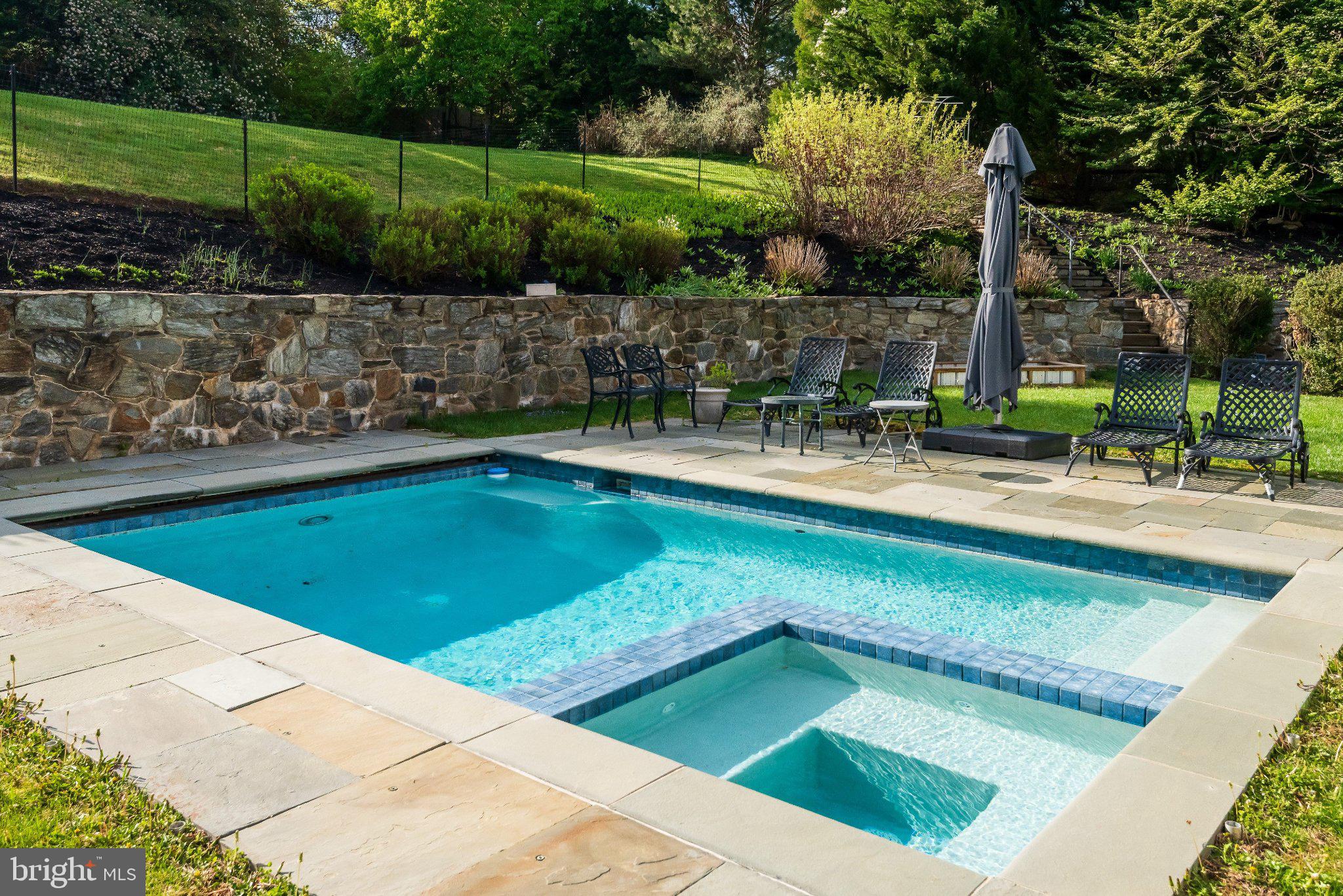952 Lafayette Road Bryn Mawr, PA 19010 - Photo 82 of 87 Tranquil poolside retreat awaits.