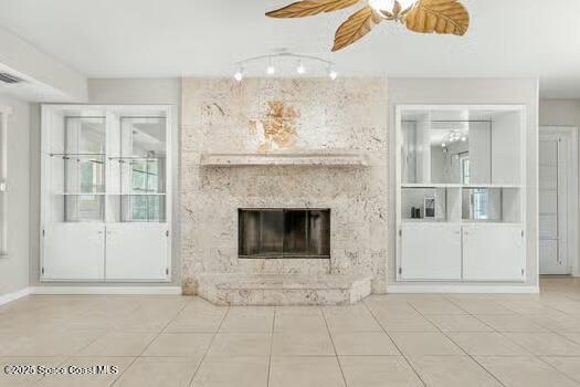 933 Waialae Circle Northeast Palm Bay, FL 32905 - Photo 27 of 32 a view of a livingroom with a fireplace