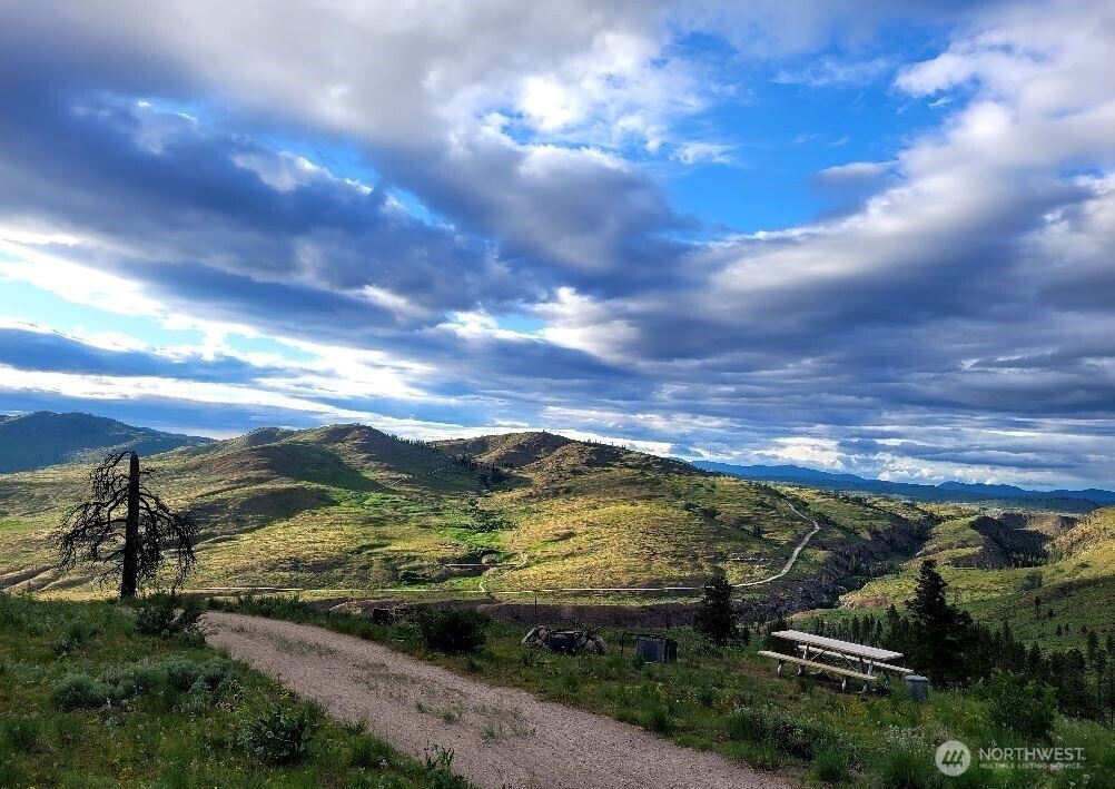 180 Harmony Heights Road Brewster, WA 98812 - Photo 12 of 13 a view of a lake with a yard