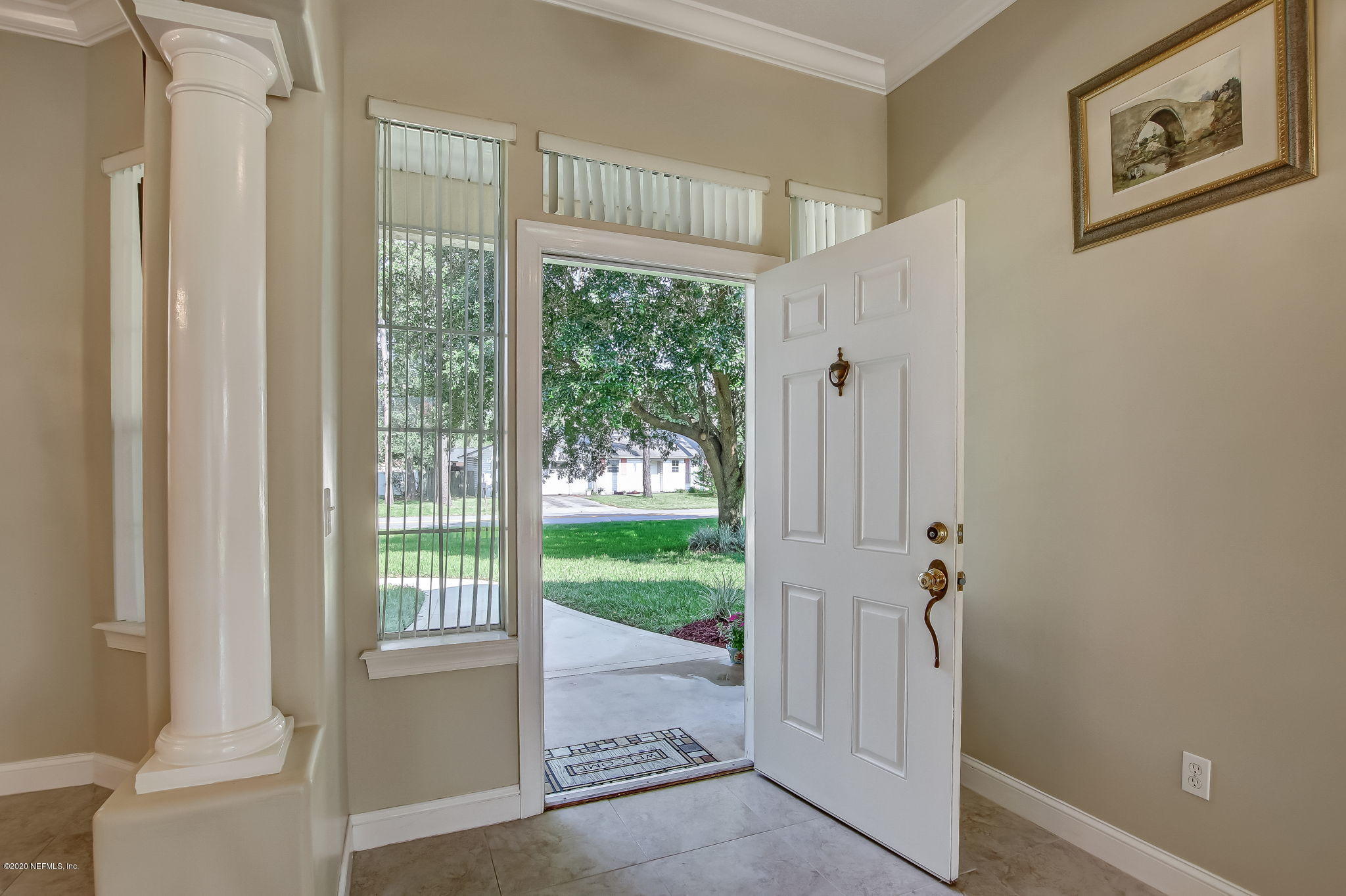 Entry into Foyer