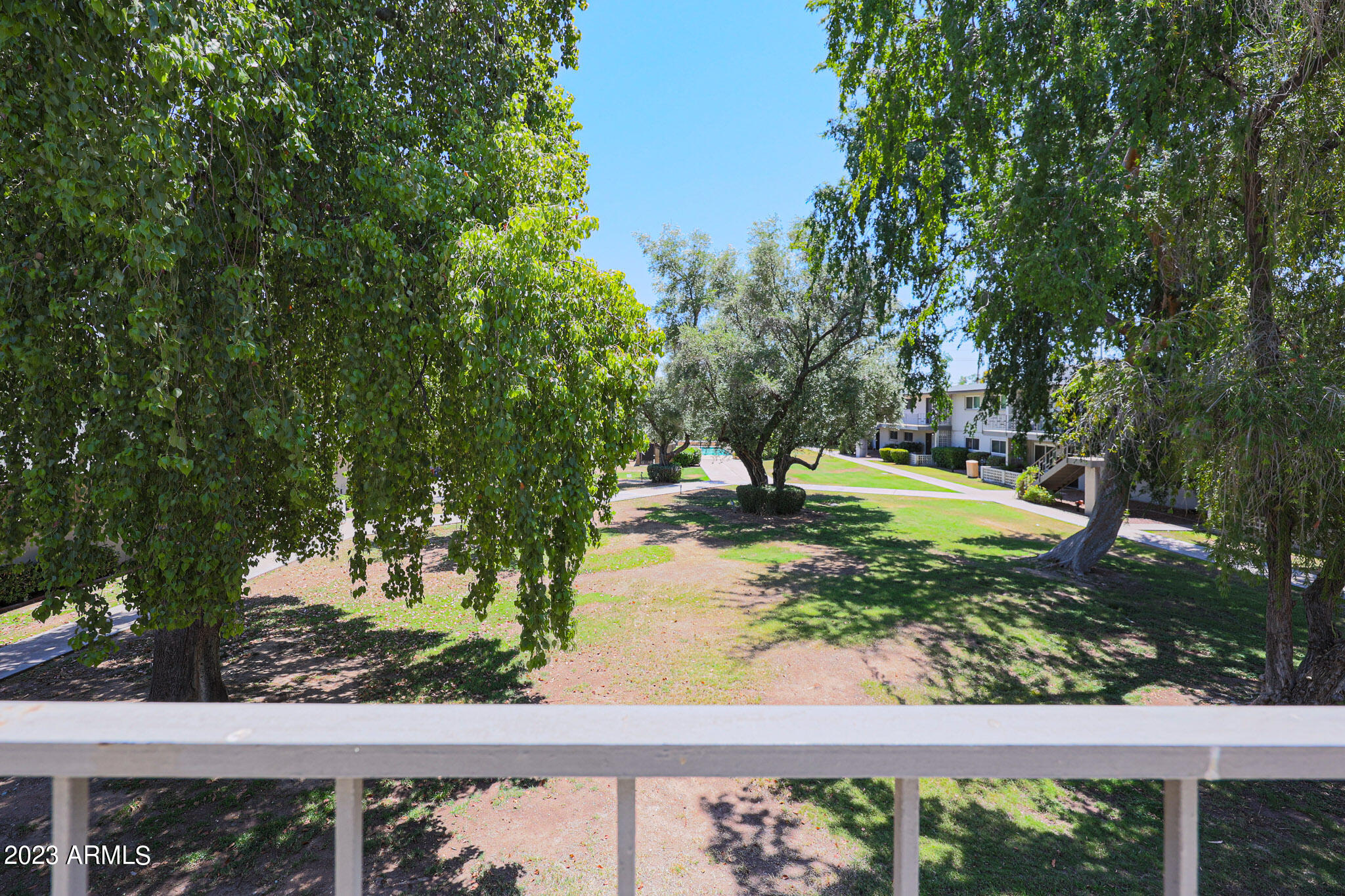 5550 North 12th Street, Unit 24 Phoenix, AZ 85014 - Photo 7 of 20 View from the Balcony