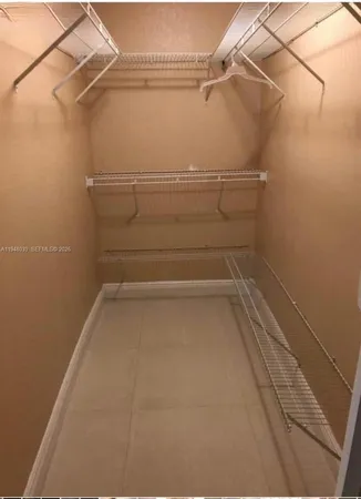 a view of a small space