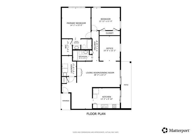 a picture of a bench in front of a wall