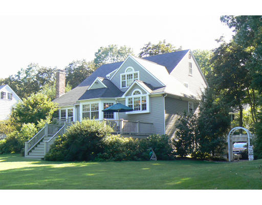 54 Ridge Avenue Newton, MA 02459 - Photo 19 of 20 a view of a house with a big yard plants and large trees