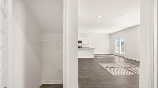 a view interior of the house and natural light