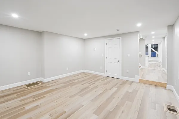 a view of empty room