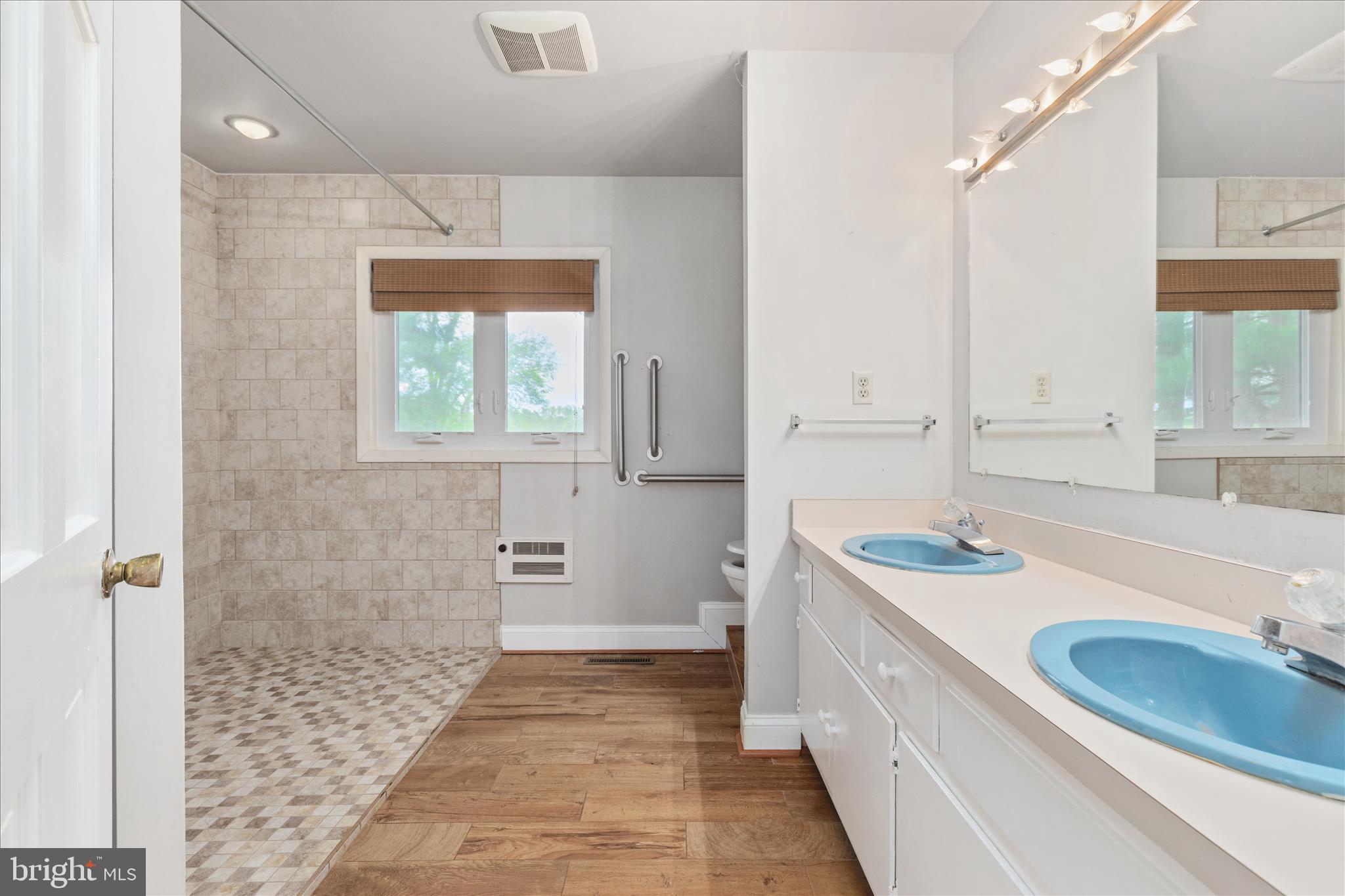 263 Bowling Green Road Front Royal, VA 22630 - Photo 7 of 75 a bathroom with a sink a toilet and mirror
