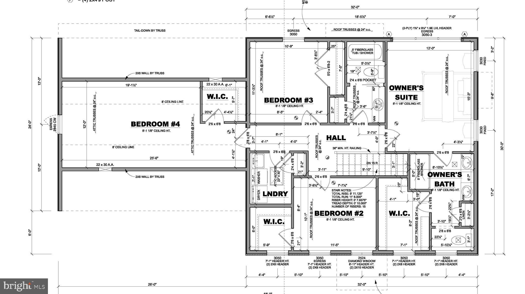 2012 Melody Lane Lancaster, PA 17601 - Photo 62 of 64 2nd floor Plan