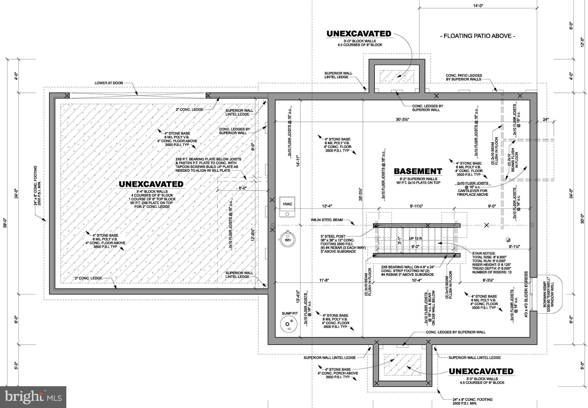 2012 Melody Lane Lancaster, PA 17601 - Photo 63 of 64 Basement floor Plan
