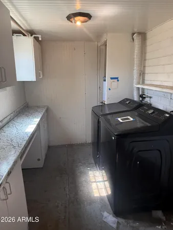 a view of water heater room