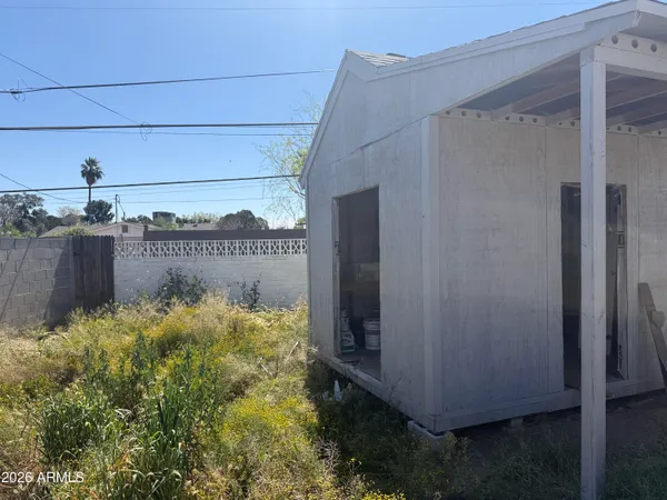 a view of a house with a porch