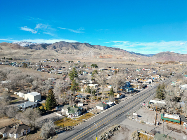656 South Bullion Canyon Road Marysvale, UT 84750 - Photo 45 of 57 View of mountain background with nearby suburban area; featuring a view of the town of Marysvale