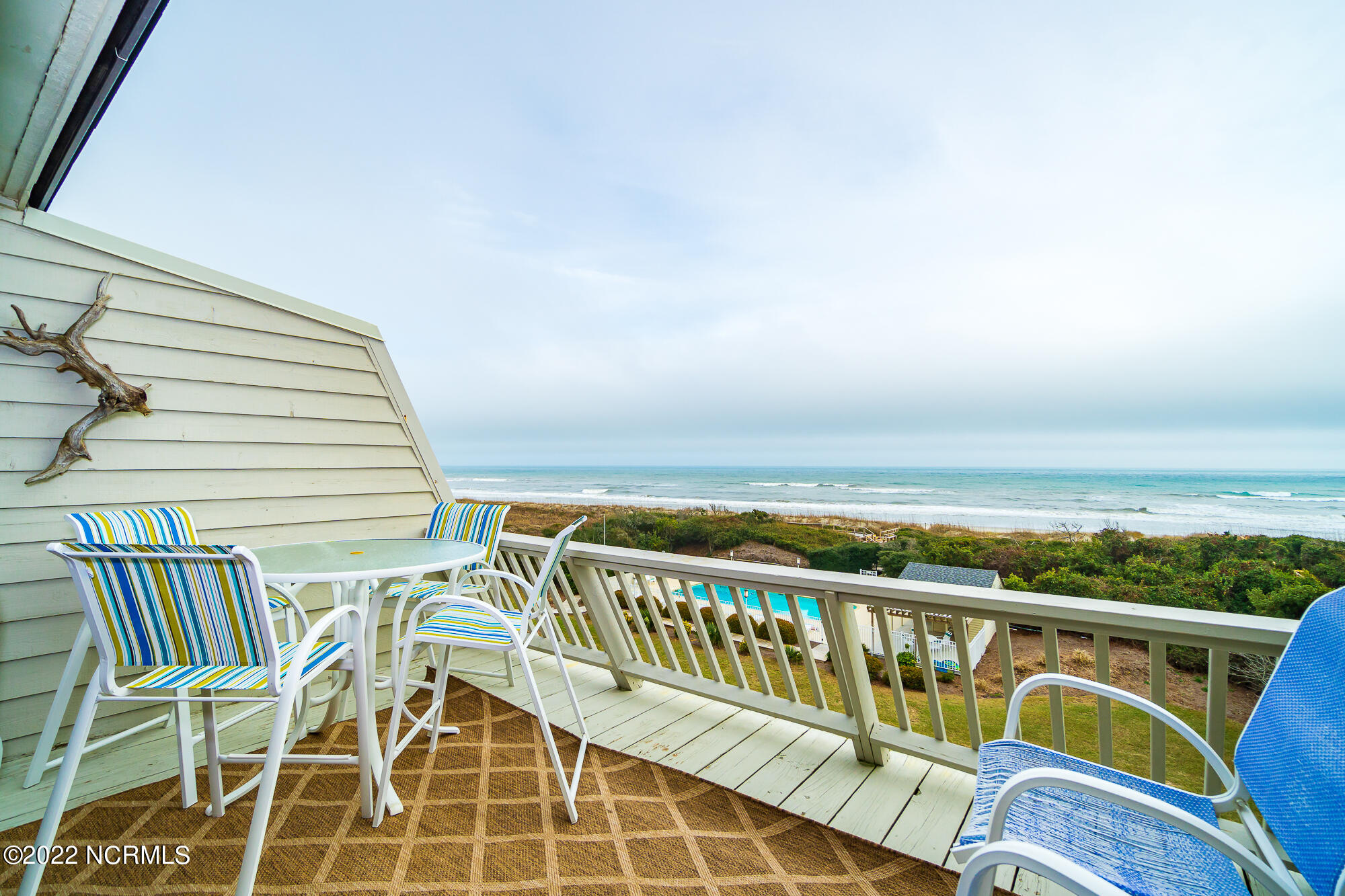 131 Salter Path Road, Unit 1 CORAL BAY WEST Atlantic Beach, NC 28512 - Photo 15 of 77 Porch off LR